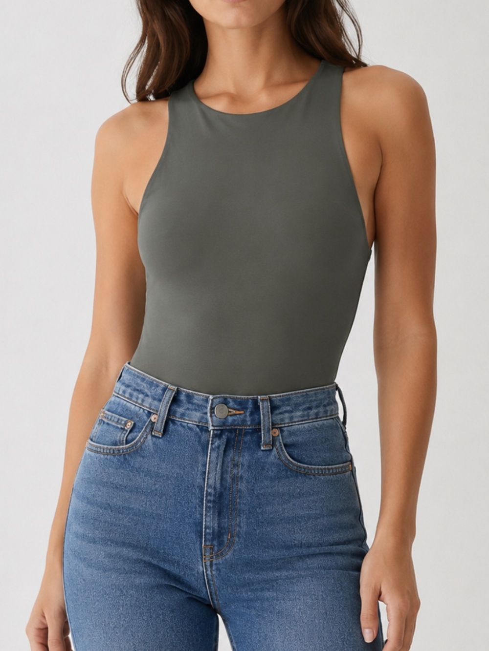 Zara High Neck Bodysuit
